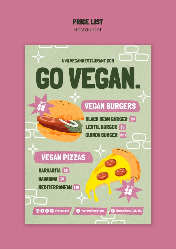 Download the price list of new catering products